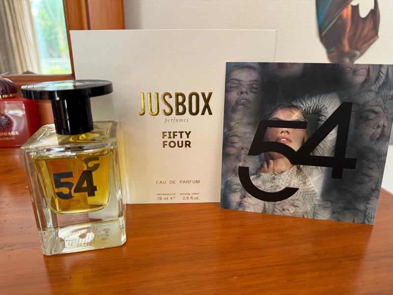 Niche fragrance Jusbox Fifty Four 54 78ml EDP $1 reserve Carousel 1