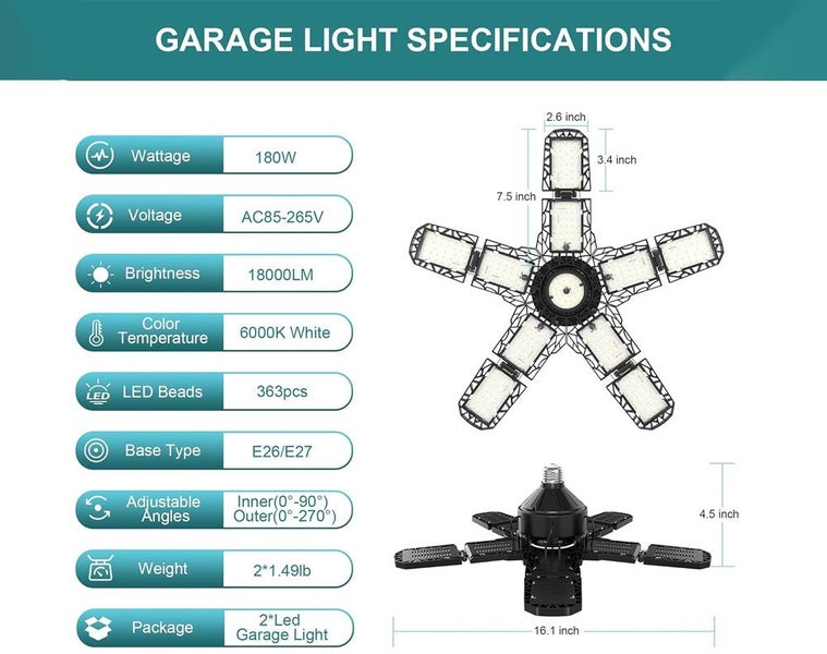 LED Garage Light NZ Clearance Carousel 8