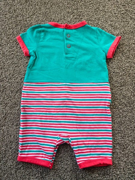 Teeny Weeny baby christmas romper size 0-3 Carousel 2