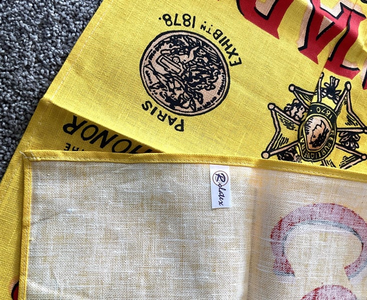 ** RETRO TEA TOWEL ** COLEMAN’S MUSTARD ** Carousel 2