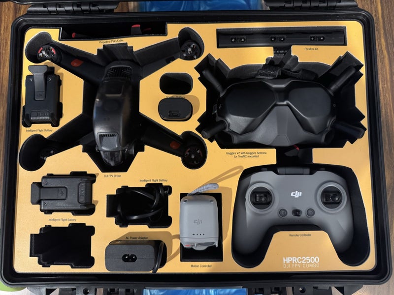 DJI FPV Combo with HPRC2500 hard case63987537970435110