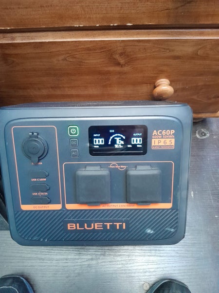 bluetti power pack and 2 solar panels Carousel 2