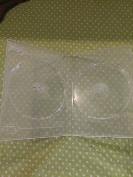 DVD case for 2 discs clear Carousel 1