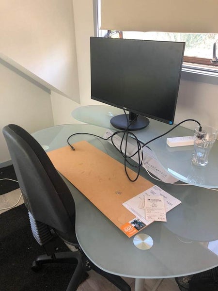 Computer Desk (Glass) Carousel 1