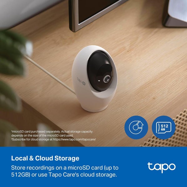 TP-Link Tapo C260 4K/UHD Pan/Tilt AI Wi-Fi Security Camera Carousel 2