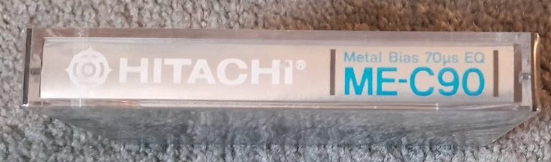 Hitachi (Maxell) ME 90 (Type IV) Blank Audio Cassette Tape (Japan new/sealed) Carousel 3