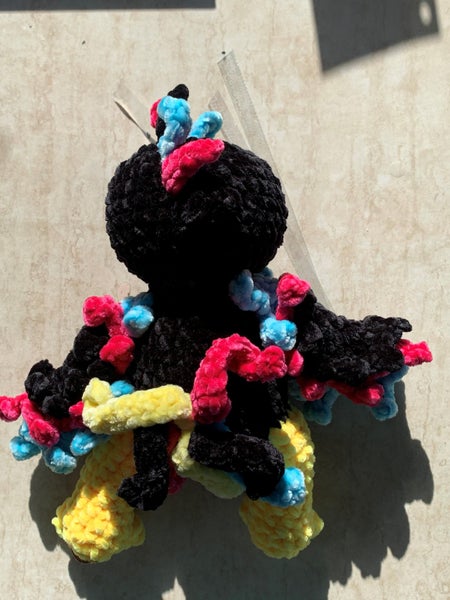 Pheonix in Black or Purple Plushie Carousel 2