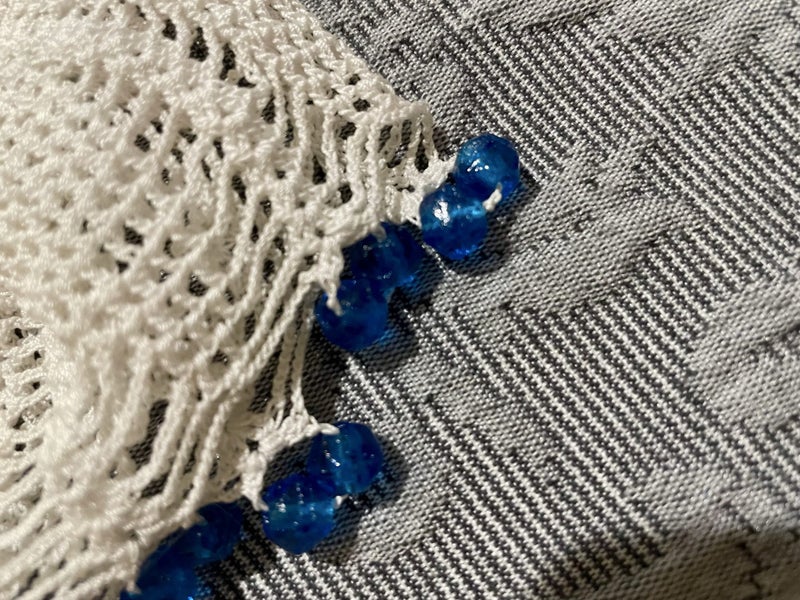 A sweet little hand crocheted jar cover Carousel 3
