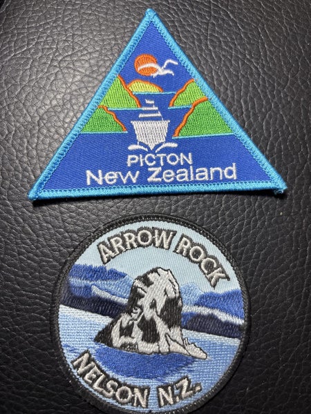 Woven patches Nelson & Picton nz Carousel 1