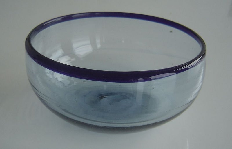 Handcrafted Blue Glass Bowl Carousel 2