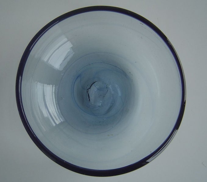 Handcrafted Blue Glass Bowl Carousel 5