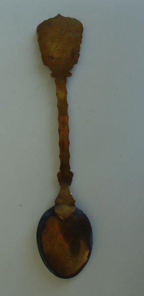 Antique Enamelled NZ Teaspoon Carousel 2