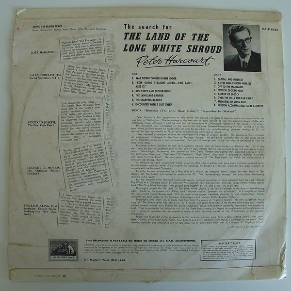 Seach for Land of Long White Shroud LP 331/3RPM Carousel 2