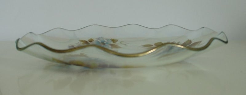 Mid century Reto Glass Plates x 3 Carousel 2