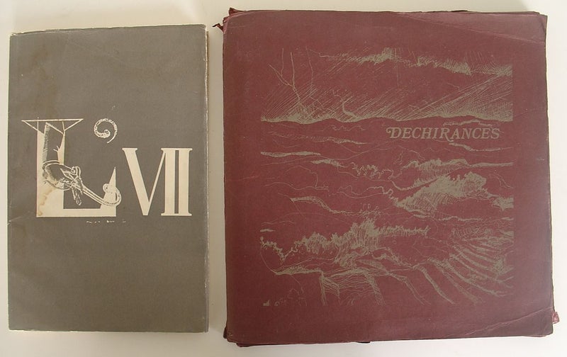 French Arts and Literature 2 Books Tears Dechirances and L’VII Carousel 1