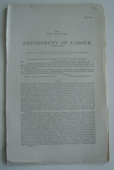 Historical Document Department of Labour 1893 Carousel 1