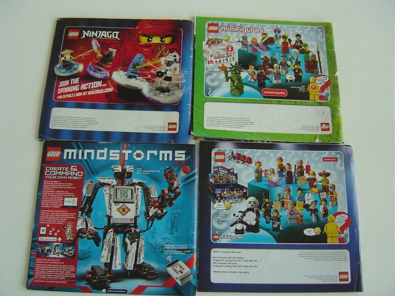 Lego Catalogues x 8 2011 to 2016 Carousel 2
