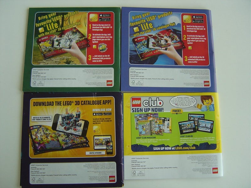 Lego Catalogues x 8 2011 to 2016 Carousel 19
