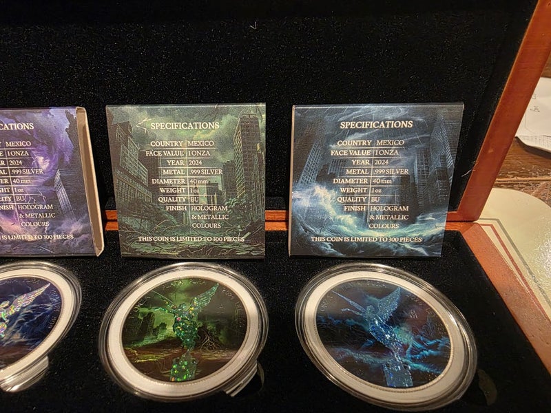 Mexico libertad forces of nature set 4x1oz Carousel 9