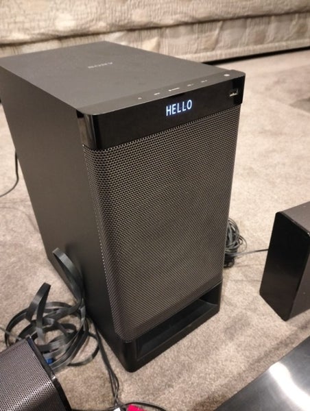 Sony sound bar and sub Carousel 2