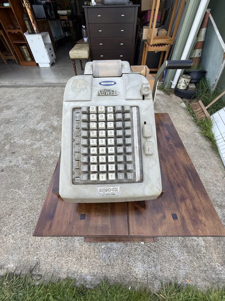 Vintage Adwel W504 Portable Adding Machine Carousel 5
