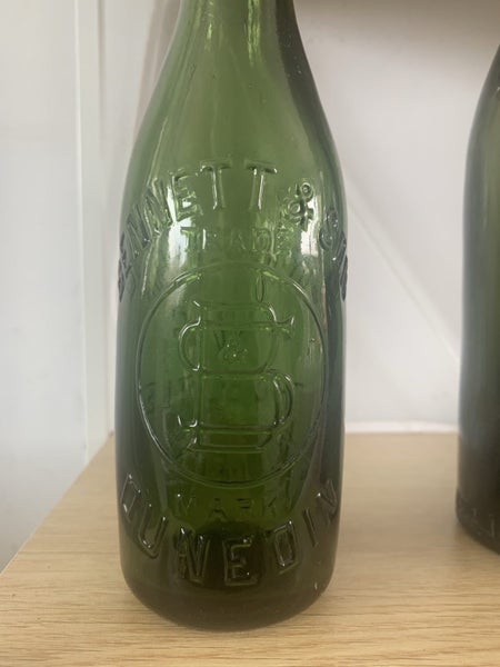Old green bottle collection Carousel 2