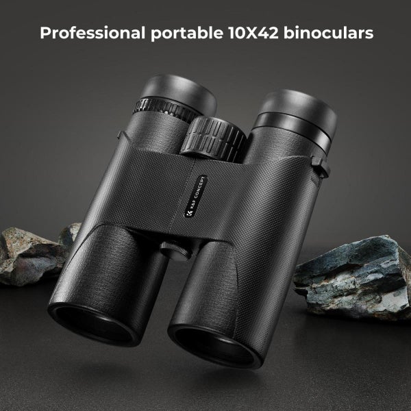 K&F Concept 10*42 HD Binoculars BAK4 (Black) Carousel 2