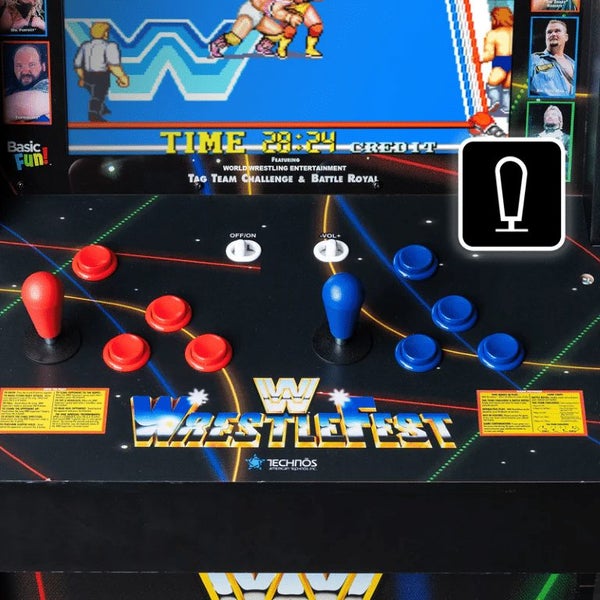 Arcade1Up WWE - 2 Player Action Arcade Machine Carousel 9