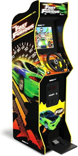 Arcade1up The Fast & The Furious Deluxe Arcade Machine 2-in-1 Games Carousel 1