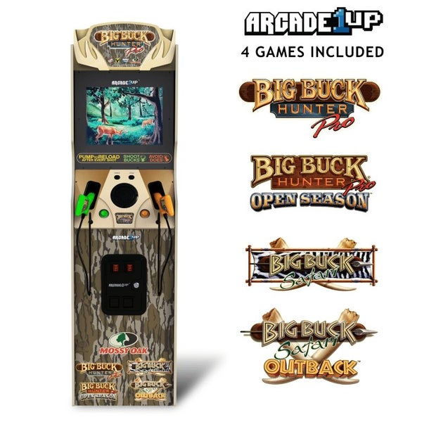 Arcade1Up Big Buck Hunter Pro Deluxe Arcade Machine (Mossy Oak Edition) Carousel 2