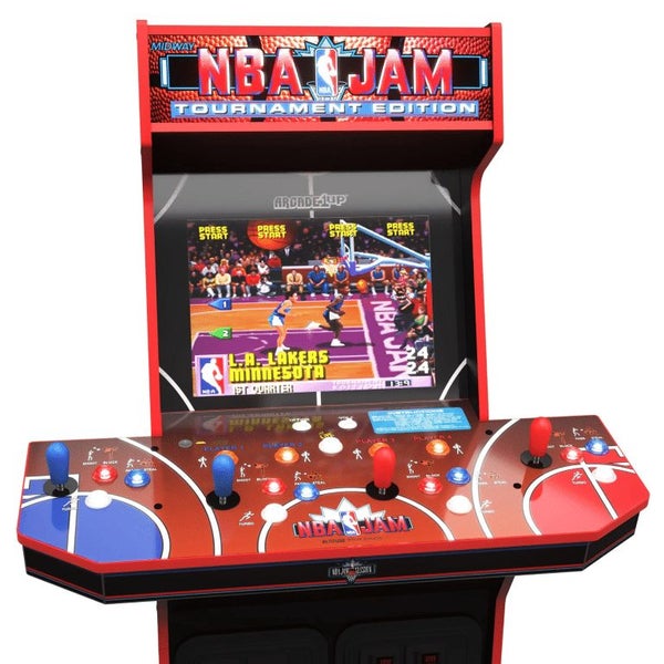 Arcade1Up NBAJAM 2-Player Deluxe Model Arcade Machine Carousel 2