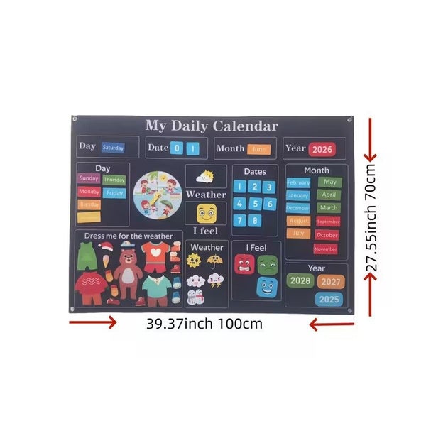 First Daily Calendar - 100x70cm Carousel 2