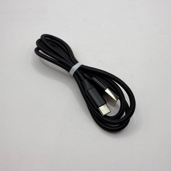 USB-A to USB-C Braided 1m Charging Cable Carousel 1