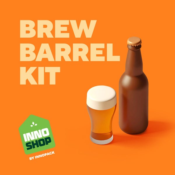INNOBREW 30L FERMENT BEER KIT - PAIL, LID, THERMOSTICK, TAP, AIRLOCK & GROMMET Carousel 2