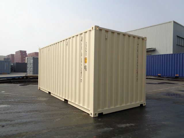 Stock in BLENHEIM - 20ft Standard Shipping Container EOD New Build - Beige64338949944962114