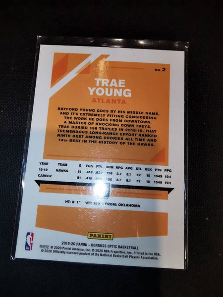 Trae Young NBA Hawks Optic Card Carousel 2