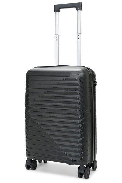 Caselite Summit 56cm Hardside Carry-On Suitcase Black Carousel 1