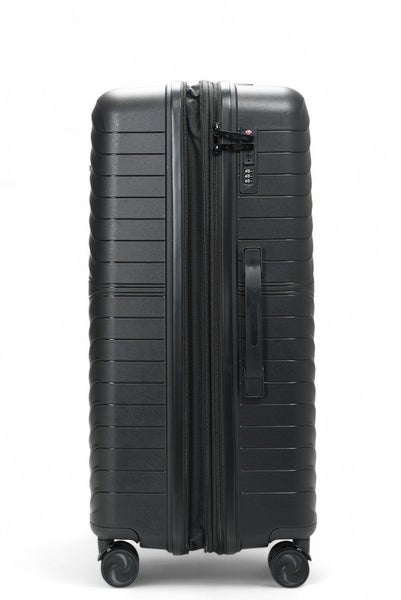 Caselite Summit 75cm Hardside Checked Suitcase Black Carousel 10