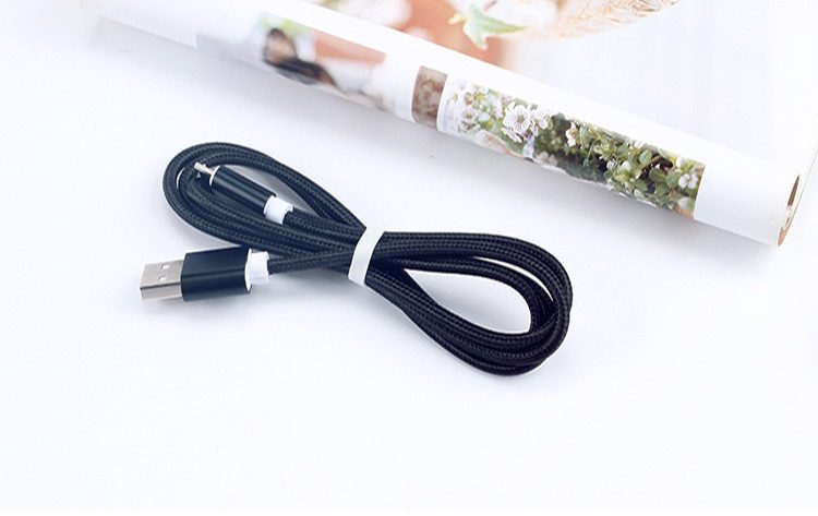 1.5m Mirco USB Nylon Braided Data & Charging Cable,For Android Samsung etc,Black64232387642370110