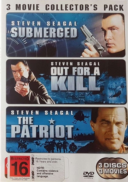 Submerged / Out for a Kill / The Patriot - 2005 (DVD)64614289764227110
