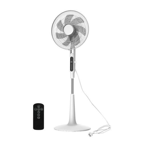 Spector Pedestal Fan Tilt & Oscillating 28 Speed Cooler Timer Adjustable Height Carousel 1