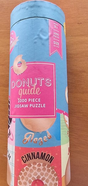 1000pcs Jigsaw Donuts puzzle including puzzle mat, new Carousel 1