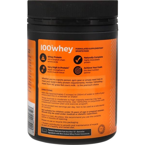 Horleys Nutrition Formula 100% Whey Vanilla 340g Carousel 2