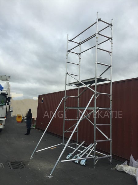 5.5m aluminium scaffold mobile single width Carousel 1