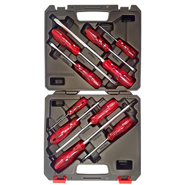 Powerbuilt 10pc ‘Go-Through’ Screwdriver Set Carousel 3