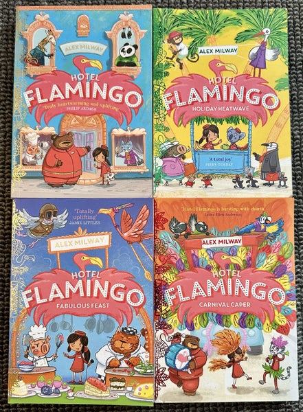 Hotel Flamingo 4 x books Carousel 1