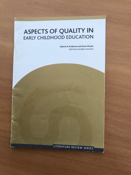 Aspects of Quality in Early Childhood Education plus 3 other books Carousel 2