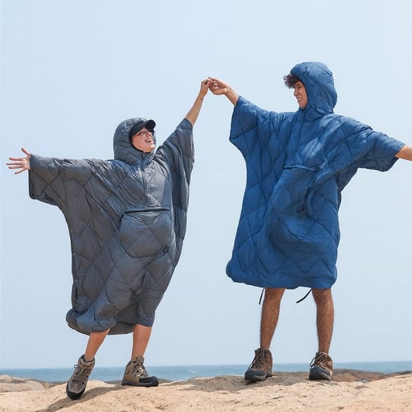 Atepa Murano Camping Poncho - Grey Carousel 2