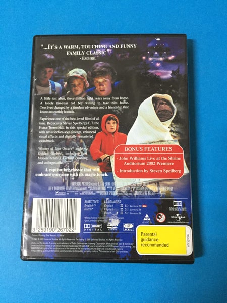 E.T. The Extra-Terrestrial (Single Disk Edition)64483088403075111