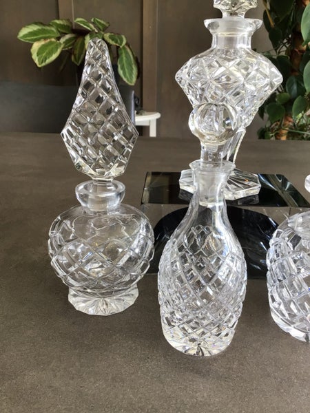 Small Glass or Chrystal Bottles Carousel 2